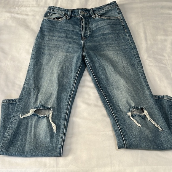 BlankNYC The Baxter Ribcage Straight Leg Button Fly Jeans - Picture 4 of 6